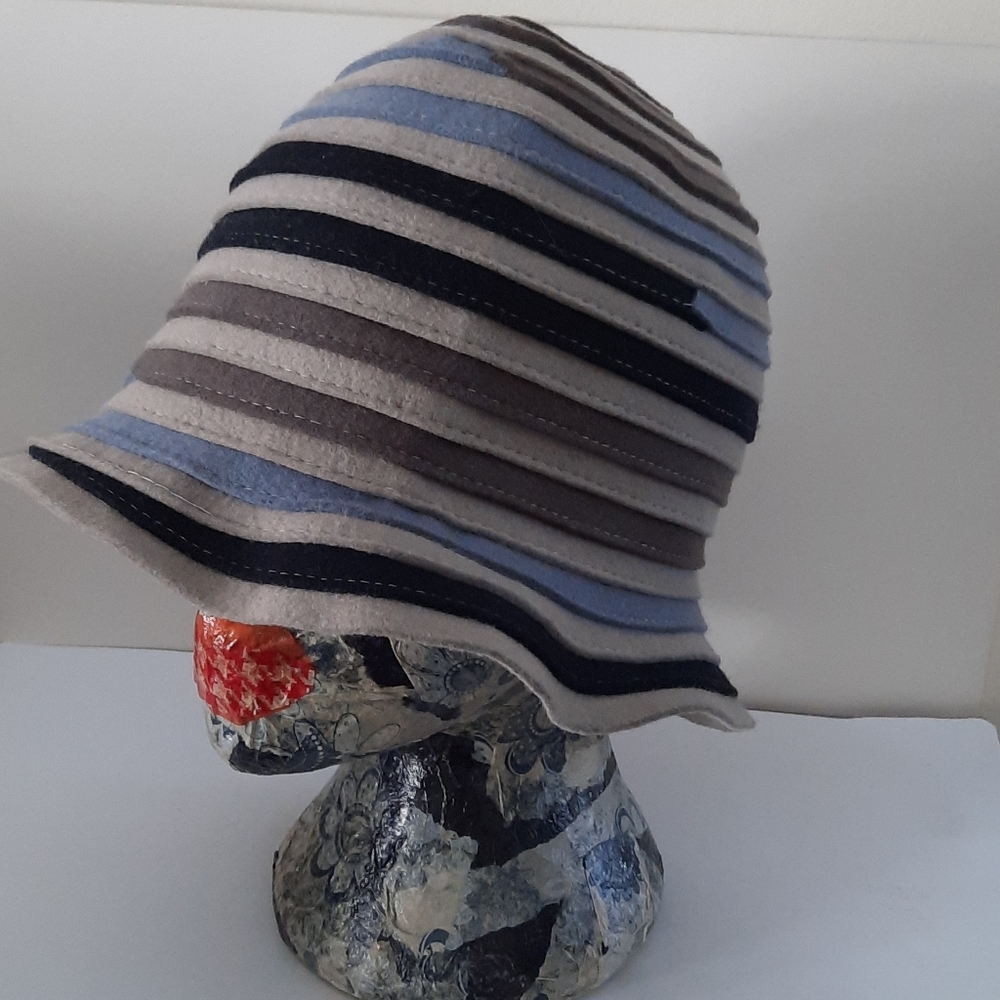 Platania Italian Wool Bucket/Cloche Hat